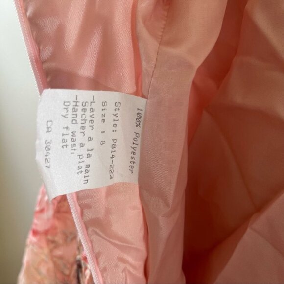 Vintage Y2K Andy The-Anh Midi Floral Slip Dress Size 8 - Picture 6 of 9